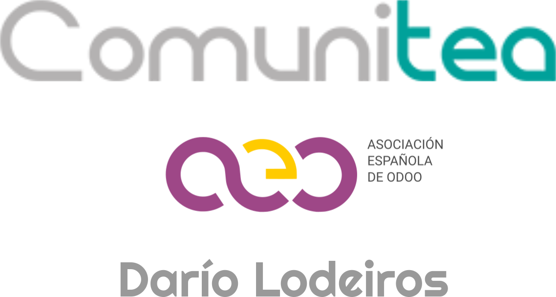 Imagen de Odoo y bloque de texto