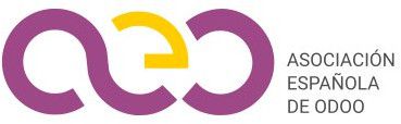 Texto de Odoo y bloque de imagen